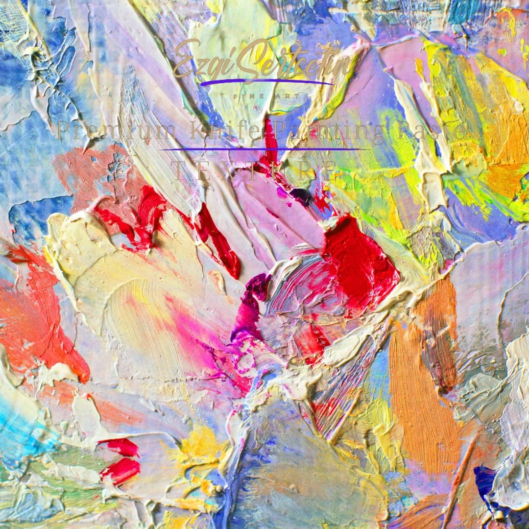 Premium Palette Knife Painting Paste|Texture Paste|Authentic Bright Colors|Ready to Use|Easy to Apply| 6oz (Pastel Neon Green)