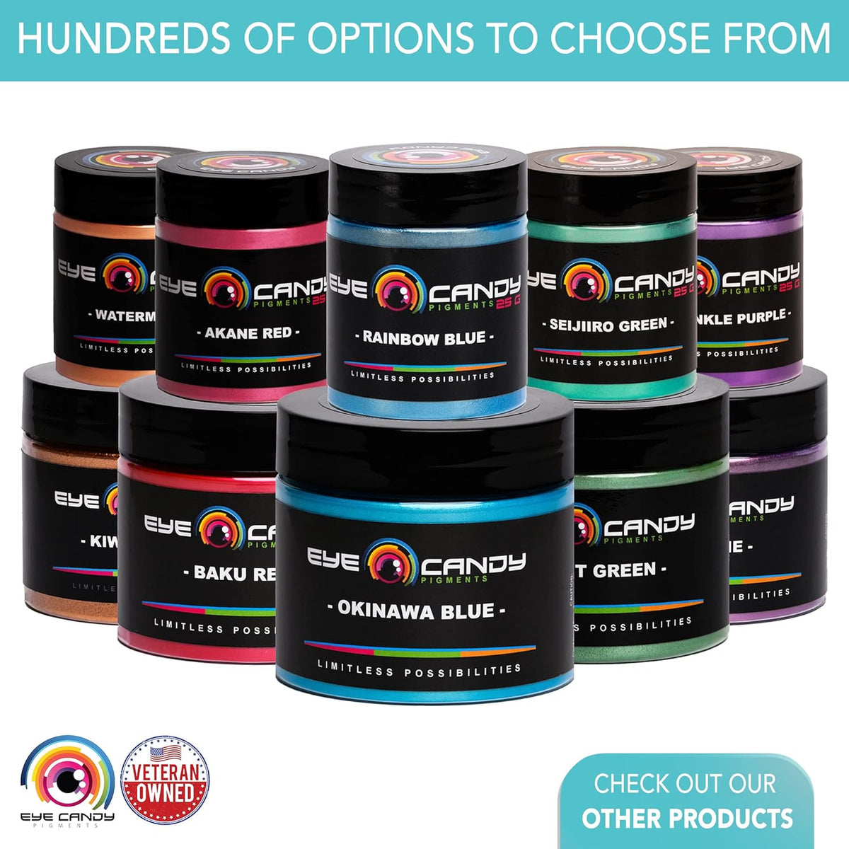 Eye Candy Premium Mica Powder Pigment “Glimmer Ghost Violet” (25g) Multipurpose DIY Arts and Crafts Additive | Woodworking, Bath Bombs, Resin, Epoxy, Soap, Nail Polish (Glimmer Ghost Violet, 25G)