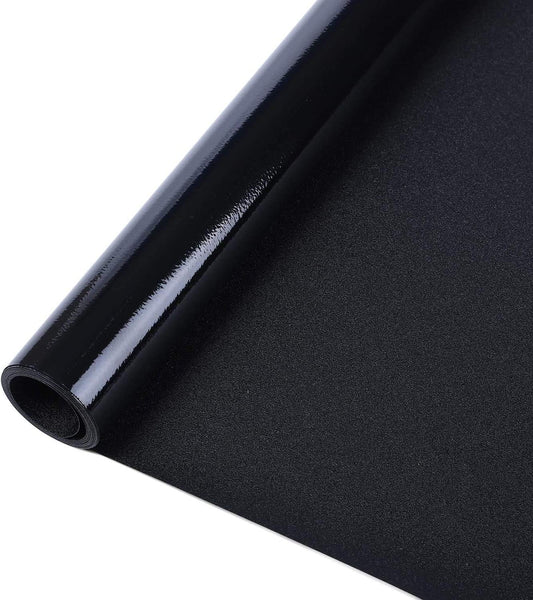 rabbitgoo Blackout Window Film, Sun Heat Blocking Privacy Cover for Glass, Removable Opaque Room Darkening Dark Black Out Window Covers Tint Shades for Home Day Sleep Light Blocker 23.6 x 157 Inches
