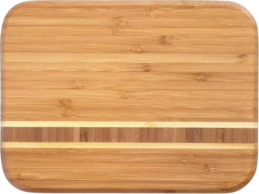 Totally Bamboo Barbados Bamboo Wood Cutting Board, 9" x 6.5"