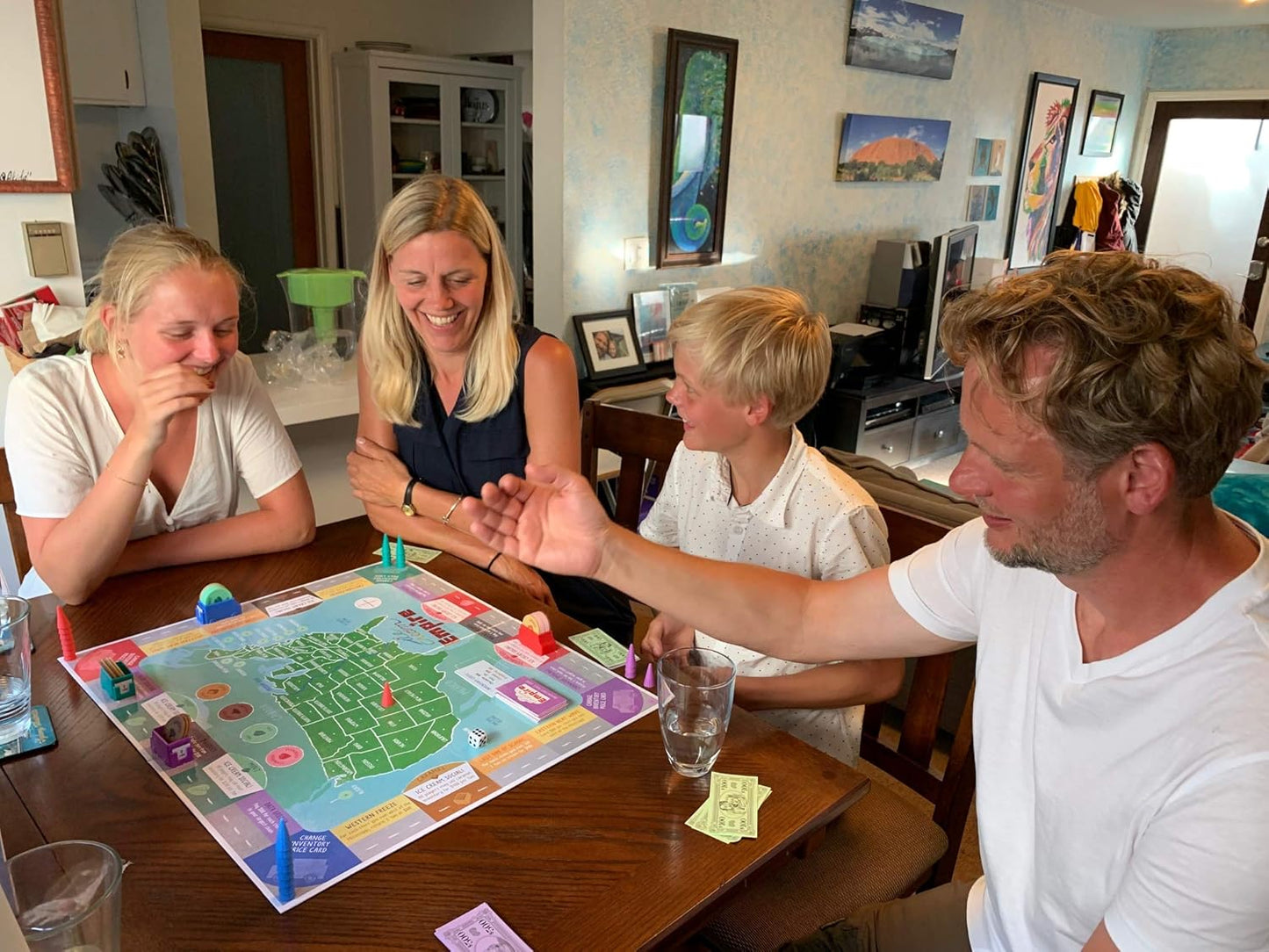 Ice Cream Empire by Empire Games –Strategic Family Game for Adults, Teens & Kids Ages 7+, Build Your Ice Cream Business Board Games for Adults & Kids, Educational Kids Games for Game Night Fun
