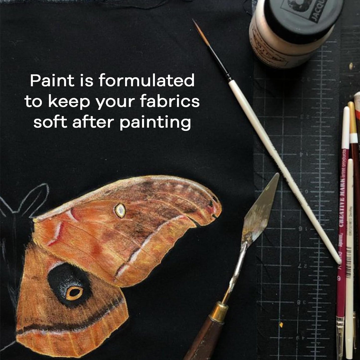 Jacquard Textile Color Paint, Olive Green