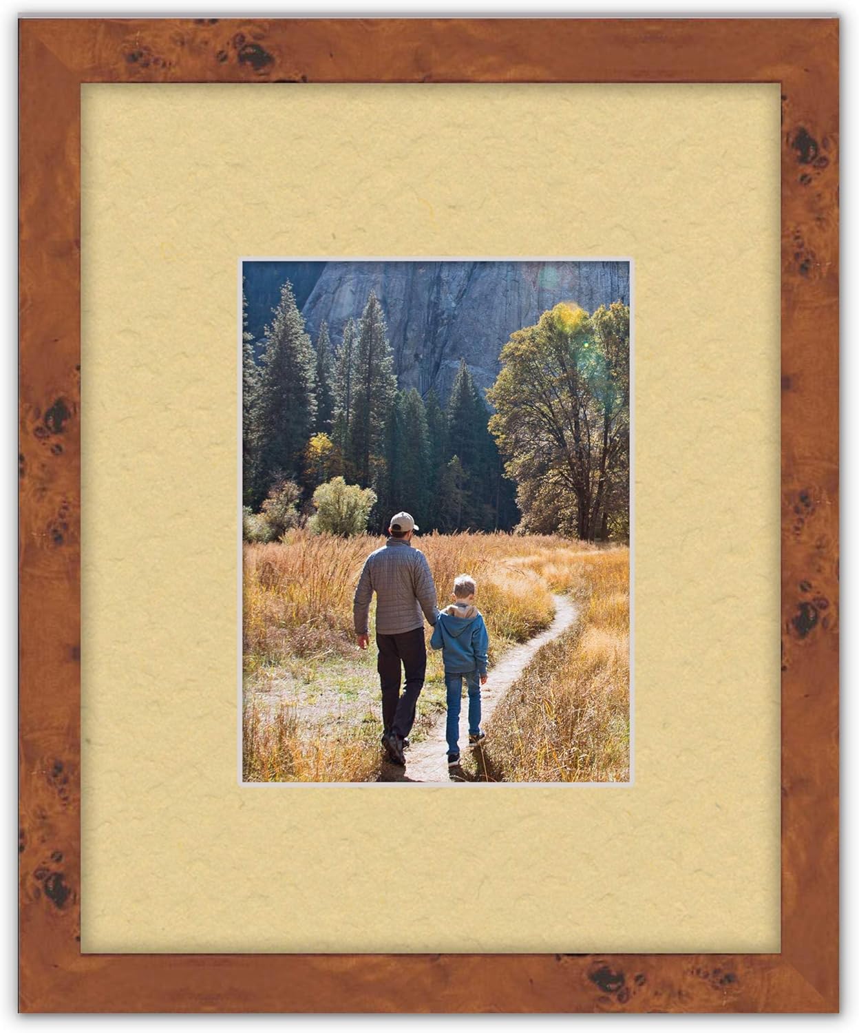 Pack of 25 Acid Free 8.5x11 Mats Bevel Cut for 7x9 Photos - Marzipan Beige Precut Matboards For Pictures, Photos, Framing - 4-ply Thickness