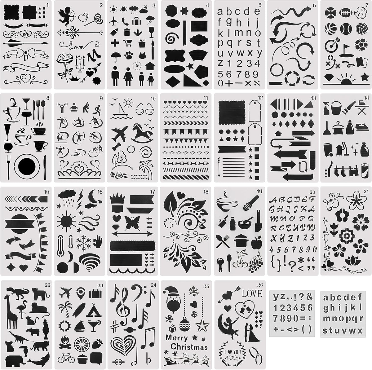 BEZALEL 112Pcs Wood Burning Tips - Pyrography Wood Burning Kit Includes Wood Burning Tips Only Wood Burning Letters Wood Burning Stencils and Patterns for Embossing Carving DIY Adults Crafts Beginners